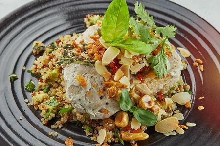 Индейка с киноа