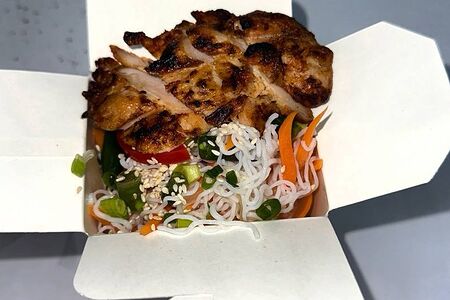 Фунчоза с курицей