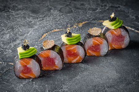 Ролл Три рыбы