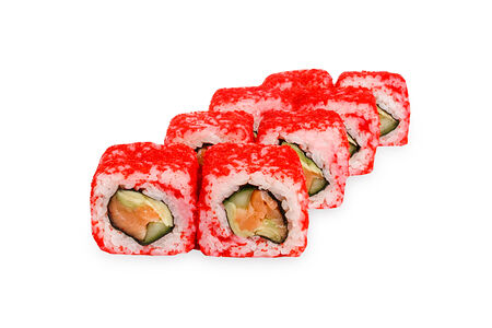 Ролл Калифорния с лососем