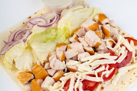 Калифорнийская с копчёной курицей L