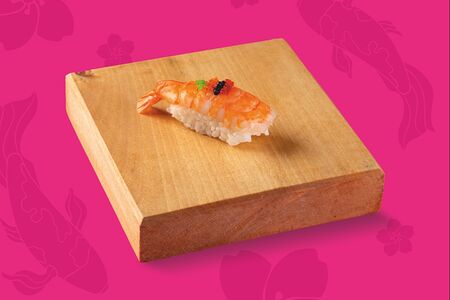 С тигровой креветкой