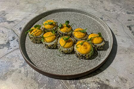 Запечённый с курицей