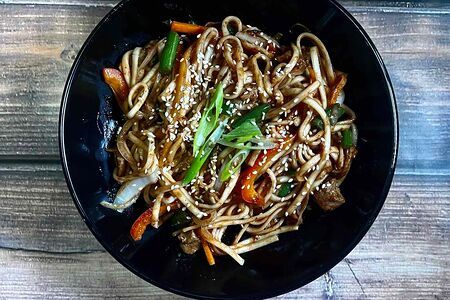 Рамен с курицей