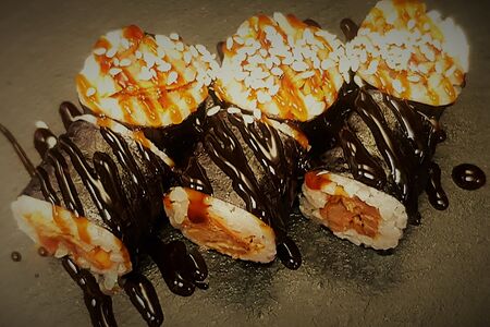 Мини-лосось терияки