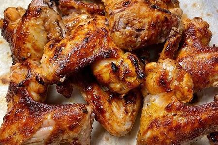 Крылышки на мангале