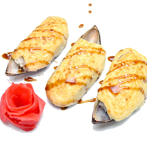 Мидии острые запеченные (3 шт.)