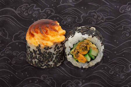 Запечённый с мидиями