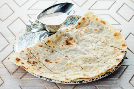 Кутабы с зеленью