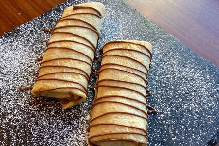 Блинчики с творогом