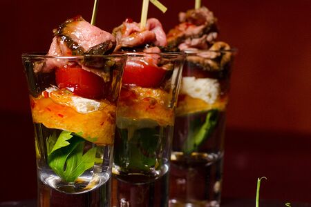 Тапас с ростбифом