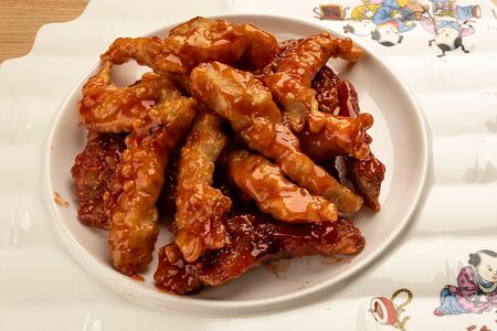 Филе куриное в кисло-сладком соусе