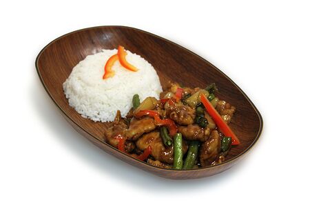 Курица в кисло-сладком соусе