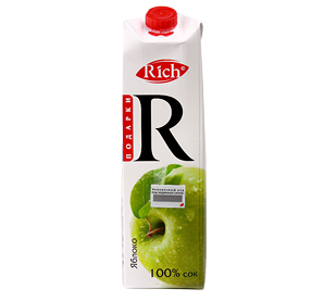 Сок rich яблоко