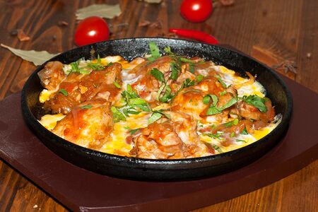 Чыхыртма из курицы