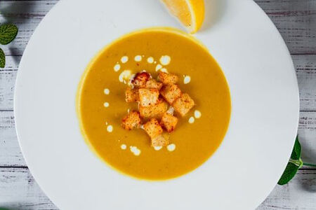 Чечевичный крем-суп