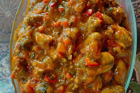 Потрошка в томатном соусе