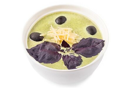 Крем суп из шпината