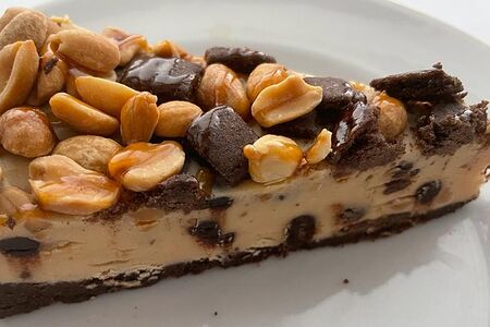 Чизкейк арахисовый