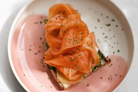 Тартин с форелью