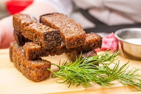 Чесночные гренки