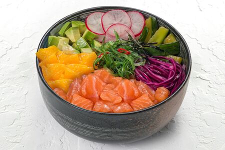 Поке с лососем