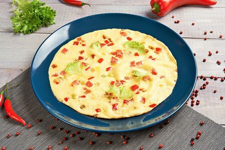 Омлет с овощами