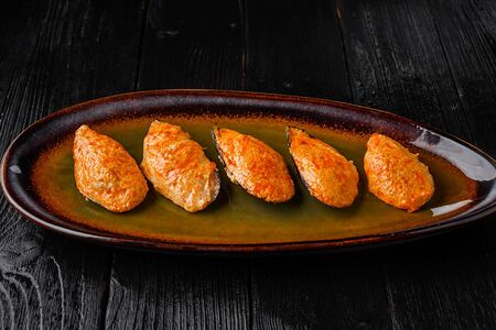 Мидии в соусе Спайси