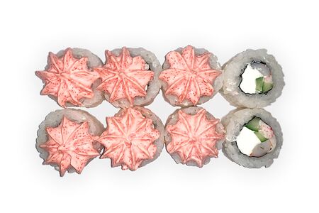 Фудзияма с креветкой