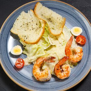 Цезарь с креветками