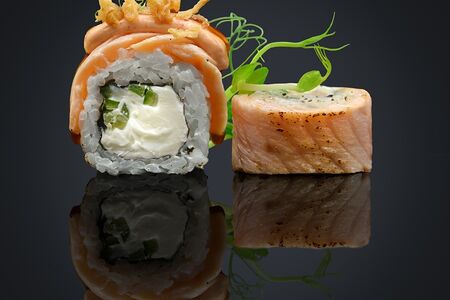 Опалённый лосось