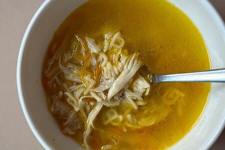 Суп Азбука на курином бульоне