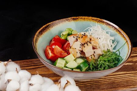 Поке с курицей