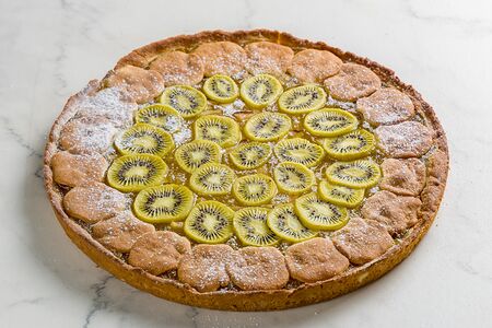 Пирог Киви Груша Карамель