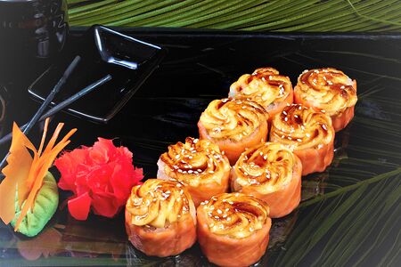 Запеченная филадельфия