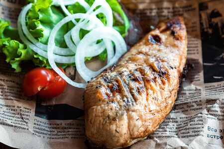 Куриная грудка гриль по-свердловски