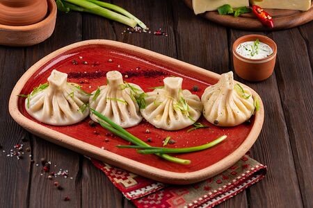 Хинкали с говядиной