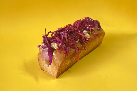 Хот-дог Карамель-бекон