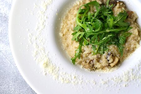Ризотто с белыми грибами