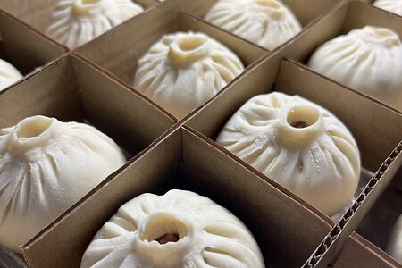 Буузы свежеслепленные