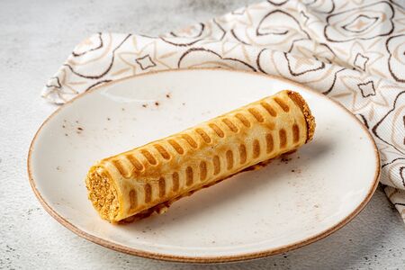 Вафля со сгущёнкой