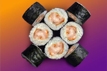 Маки с угрем