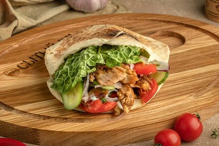 Шаверма в пите мини