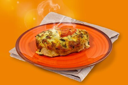 Эскалоп под соусом тартар