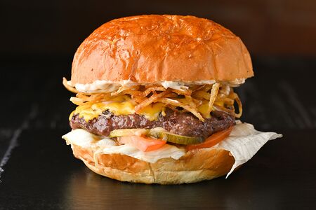 Бургер Ангус тартар Халяль