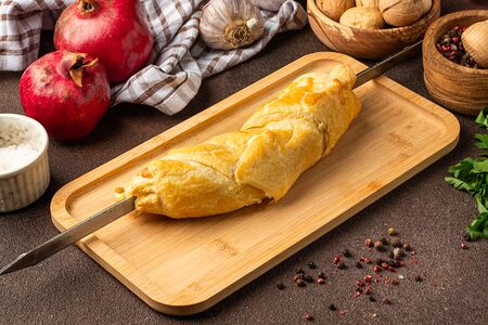 Хачапури гриль тесто слоенное