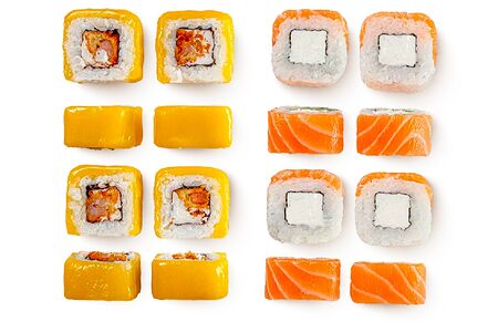 2 половины Эби чиз и Филадельфия