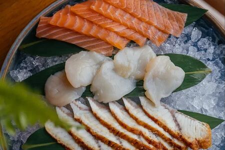 Сашими Гребешок