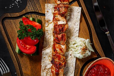 Шашлык из курицы