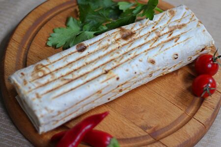 Шаурма вегетарианская